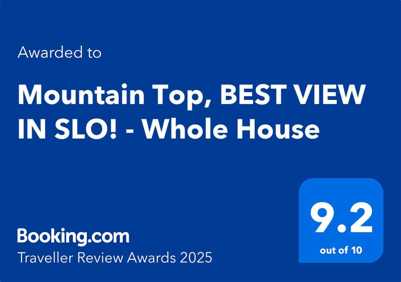 Mountain Top Getaway, Best View In Slo! - Whole House Сан-Луїс-Обіспо Екстер'єр фото